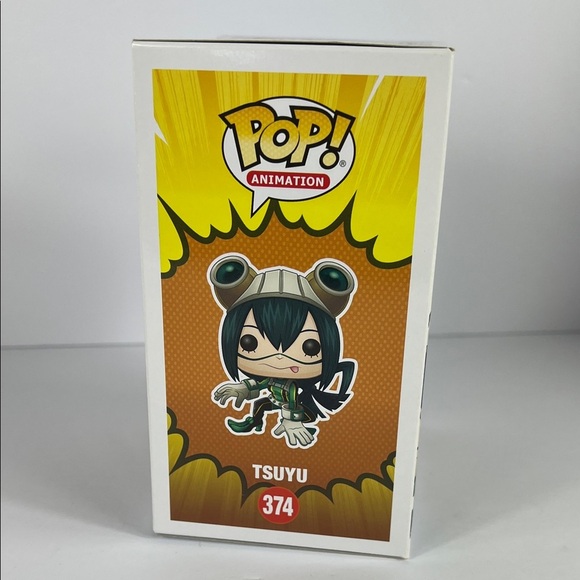 Funko Pop #374 Tsuyu My Hero Academia Vinyl Figure Frog Pop Television - Picture 4 of 6